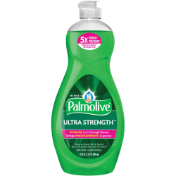 Palmolive® Ultra Strength™ Liquid Dishwashing Soap, 20 Oz Bottle, Case Of 9