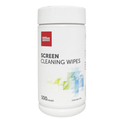 Office Depot® Brand Screen Cleaning Wipes, Canister Of 100