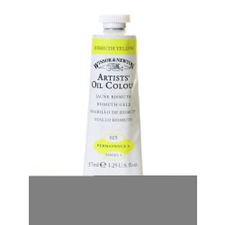 Winsor & Newton Artists' Oil Colors, 37 mL, Bismuth Yellow, 25