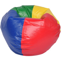 Ace Beanbag Chair, Red/Blue/Green/Yellow