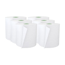 Cascades® For Tandem® Hardwound 1-Ply Paper Towels, 775 Sheets Per Pack, Case Of 6 Packs