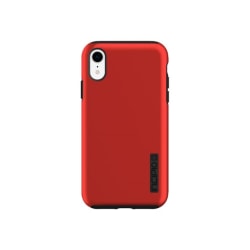Incipio DualPro - Back cover for cell phone - rugged - polycarbonate - iridescent red/black - for Apple iPhone XR