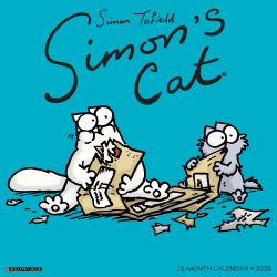 2026 Willow Creek Press Animals Monthly Wall Calendar, 12" x 12", Simon's Cat, January To December, 52808