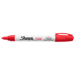 Sharpie® Paint Marker, Bullet Point, Red