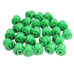 READY 2 LEARN Easy Grip Dough and Paint Stampers, Alphabet, Lowercase, Set Of 27