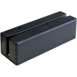 Unitech MS246 Magnetic Stripe Reader - Triple Track - 50 in/s - USB - Black