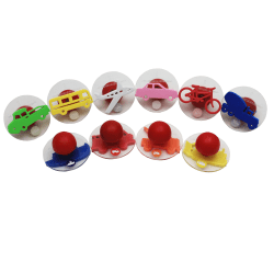 READY 2 LEARN Giant Stampers, Transportation Vehicles, Set 1, Set Of 10
