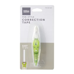 Office Depot® Brand Correction Tape Pen, Opaque White