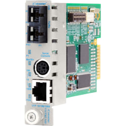 Omnitron Systems iConverter 8923N-1 Network Interface Device - 1 x RJ-45 , 1 x SC Duplex  - 10/100/1000Base-T, 1000Base-X - Internal