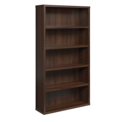 Sauder® Affirm Commercial 66"H 5-Shelf Bookcase, Noble Elm