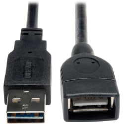 Tripp Lite 6in USB 2.0 High Speed Extension Cable Reversible A to A M/F, UR02406N