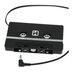 iHome 3.5MM Cassette Adapter, Black