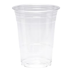 Highmark® Plastic Cups, 18 oz, Clear, Pack Of 50