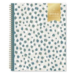 2024 Day Designer Weekly/Monthly Planning Calendar, 8-1/2" x 11", Chic Ocean, January To December