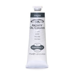 Winsor & Newton Artists' Oil Colors, 37 mL, Pewter, 511