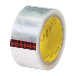 3M® 373 Carton Sealing Tape, 2" x 55 Yd., Clear, Case Of 36