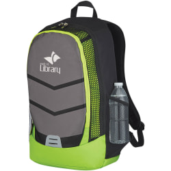 Customized Promotional Diamond Lattice Accent Backpack