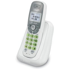 VTech® CS6114 DECT 6.0 Digital Cordless Phone With Caller ID/Call Waiting, White