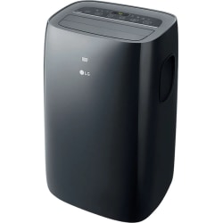LG LP0821GSSM Portable Air Conditioner - Cooler - 3516.85 W Cooling Capacity - 350 Sq. ft. Coverage - Dehumidifier - Washable - Smart Connect - Gray