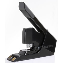 Bostitch EZ Squeeze™ 130-Sheet Heavy-Duty Stapler With Antimicrobial Protection, Black