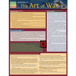 QuickStudy Guide, Business 101 The Art of War