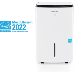 Honeywell Portable Dehumidifier with Pump TP70PWKN - 4000 Sq. Ft. - 70 Pints/Day - ENERGY STAR Certified - Drain Pump - 14 Pint Tank - White