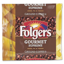 Folgers® Gourmet Supreme Ground Coffee, 1.8 Oz., Carton Of 42 Bags