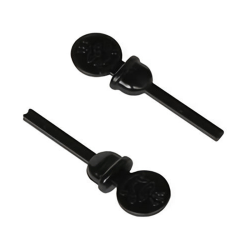 Royal Paper Products Beverage Plugs, 3", Black, Pack Of 400 Plugs