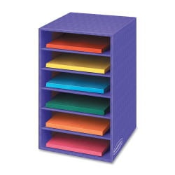Bankers Box® 60% Recycled Shelf Organizer, 18"H x 12"W x 13 3/10"D, Purple