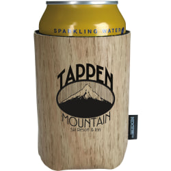 Custom Koozie® Woody Can Kooler, 4" x 3", Assorted Colors