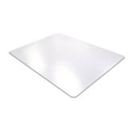 Desktex® Polycarbonate Desk Pad 19" x 24" - Clear Rectangular Polycarbonate Desk Pad - 24" L x 19" W x 0.03" D