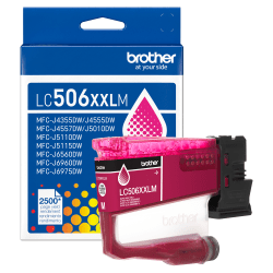 Brother LC506XXLM Magenta Super High Yield Ink Cartridge