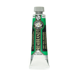 Rembrandt Artist's Oil Colors, 40 mL, Emerald Green, 615, Pack Of 2