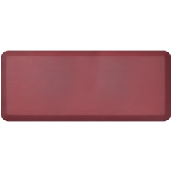 GelPro NewLife Designer Comfort Leather Grain Anti-Fatigue Floor Mat, 20" x 48", Cranberry