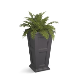 Mayne Fairfield Planter, 28-5/16"H, Graphite Gray