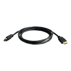 C2G 15ft 4K HDMI Cable with Ethernet - High Speed HDMI Cable - M/M - HDMI cable with Ethernet - HDMI male to HDMI male - 15 ft - shielded - black