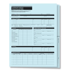ComplyRight™ Confidential Employee Medical Records Folders, 9-3/8" x 11-3/4" x 1/4", Pack Of 25