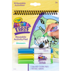 Crayola® Color & Erase Activity Pad, Dinosaurs