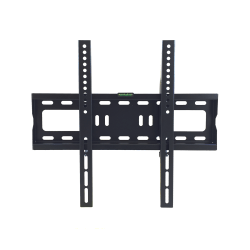 MegaMounts Heavy-Duty Fixed Wall Mount For 26 - 55" TVs, 17"H x 18.5"W x 1.25"D, Matte Black