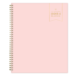 2024 Day Designer Weekly/Monthly Planning Calendar, 8-1/2" x 11", Blush, January To December