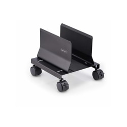 StarTech.com Computer Tower Cart, Rolling CPU Caddy on Wheels, Max Load 46.3lb/21kg, Adjustable PC Case Mount, Floor Stand Dolly, Steel