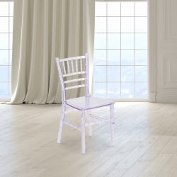 Flash Furniture Child's Party And Event Chiavari Chairs, Clear, Pack Of 10 Chairs
