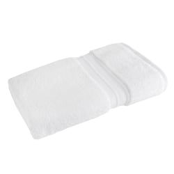 1888 Mills Sweet South Bath Towels, 30" x 60", White, Pack Of 36 Towels