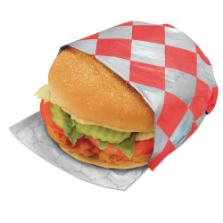 Bagcraft Honeycomb Insulated Wraps, 12" x 12 ", Clear, Pack Of 4 Rolls