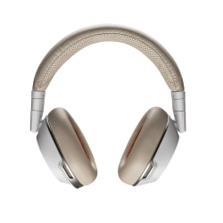 Plantronics Voyager 8200 UC Stereo Bluetooth Headset With Active Noise Canceling - Stereo - Mini-phone  - 98.4 ft - Circumaural  - White - 208769-02