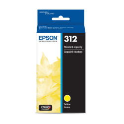 Epson® 312 Claria® Photo Yellow Ink Cartridge, T312420-S