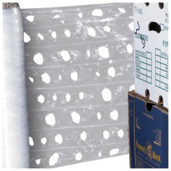 Partners Brand Vented Pallet Wrap, 20" x 3,280', Clear