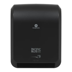 Pacific Blue Ultra® by GP PRO, Automated High-Capacity Paper Towel Dispenser, 59590, 12.9" x 9" x 16", Black, 1 Dispenser