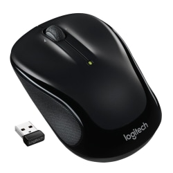 Logitech M325s Wireless Mouse, 2.4 GHz with USB Receiver, 1000 DPI Optical Tracking, 18-Month Life Battery, Black