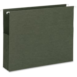 Business Source Letter File Pocket - 8 1/2" x 11" - 3 1/2" Expansion - 10 / Box